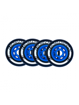Ski-roues Nordeex - Pack 4 Roues Perform/Snow Feeling Skating Blue