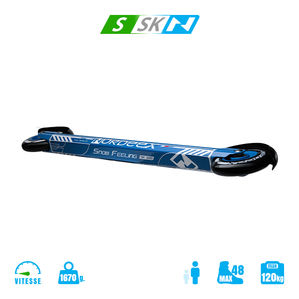Ski-Roues Nordeex - Snow Feeling Skating 610 Blue / Bleu