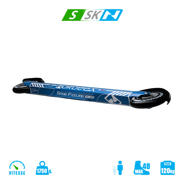 Ski-Roues Nordeex - Snow Feeling Skating 610 Grey / Bleu