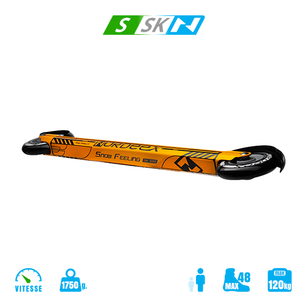 Ski-Roues Nordeex - Snow Feeling Skating 610 Grey / Jaune