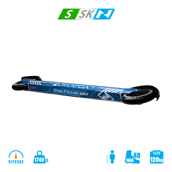Ski-Roues Nordeex - Snow Feeling Skating 610 Black / Bleu