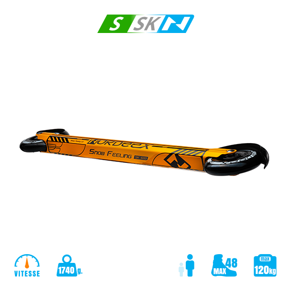 Ski-Roues Nordeex - Snow Feeling Skating 610 Black / Jaune