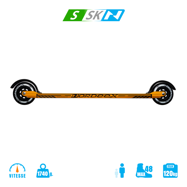 Ski-Roues Nordeex - Snow Feeling Skating 610 Black / Jaune Ski-Roues Nordeex - Snow Feeling Skating 610 Black / Jaune