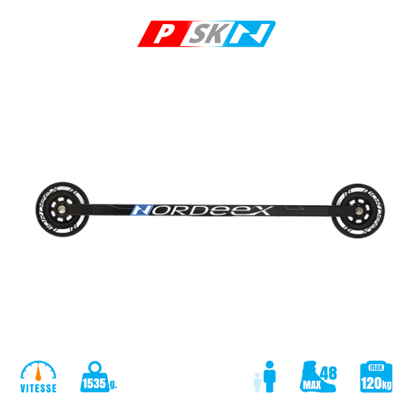 Ski-Roues Nordeex - Perform Slow Skating 530 Black Sans Fixation Ski-Roues Nordeex - Perform Slow Skating 530 Black Sans Fixation