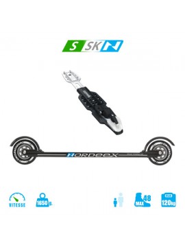 Ski-Roues Nordeex - Snow Feeling Skating 530 Grey Avec Fixations