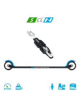 Ski-Roues Nordeex - Snow Feeling Classic 700 Slow Avec Fixations